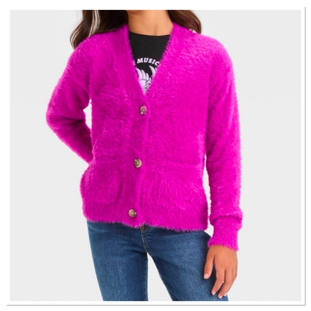 Girl’s Long Sleeve Layering Cardigan Cat & Jack